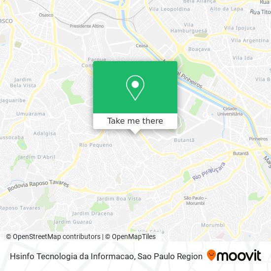 Hsinfo Tecnologia da Informacao map