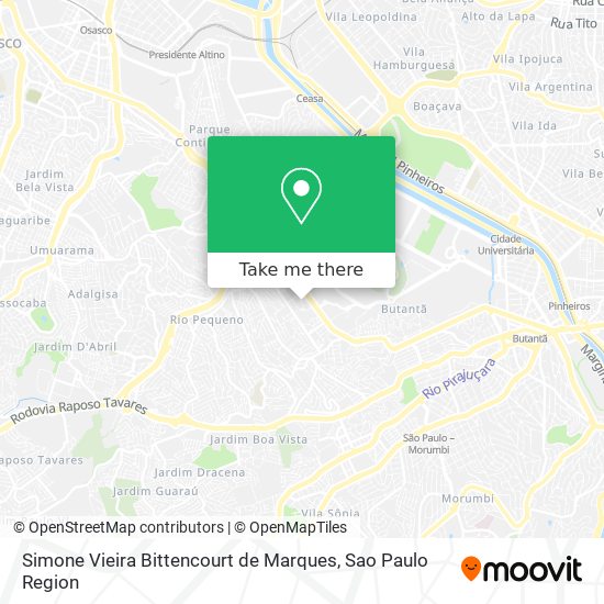 Mapa Simone Vieira Bittencourt de Marques