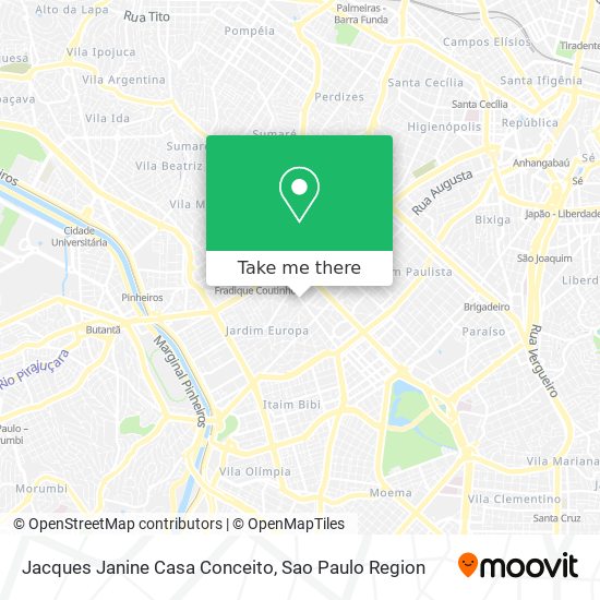 Mapa Jacques Janine Casa Conceito