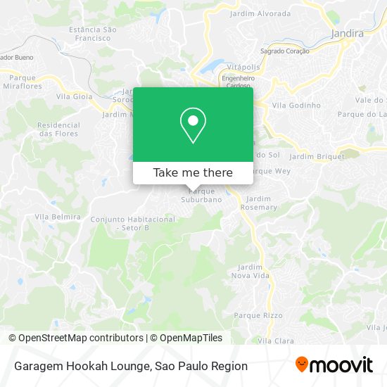 Garagem Hookah Lounge map