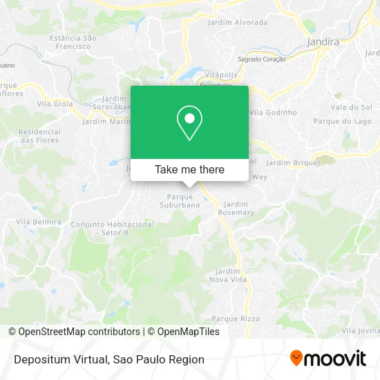 Depositum Virtual map