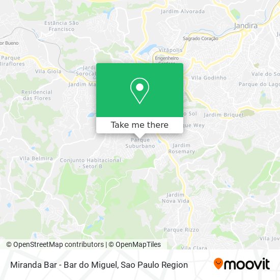 Miranda Bar - Bar do Miguel map
