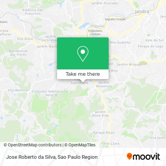 Mapa Jose Roberto da Silva