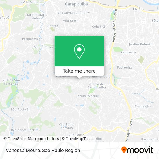 Vanessa Moura map