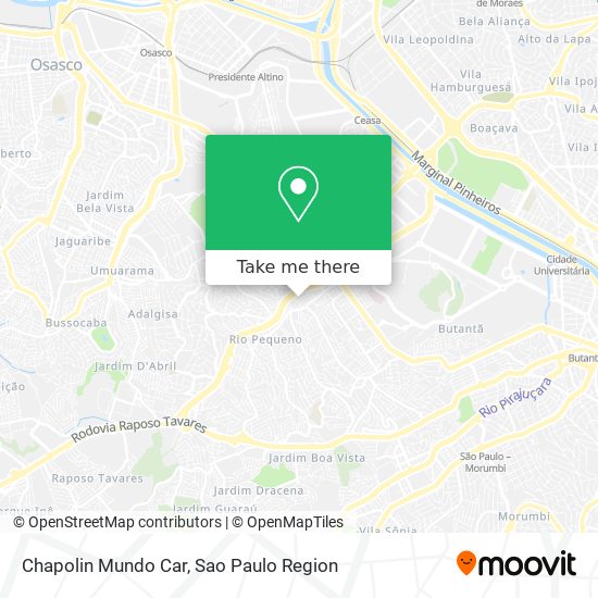 Chapolin Mundo Car map