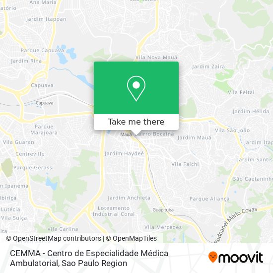 CEMMA - Centro de Especialidade Médica Ambulatorial map