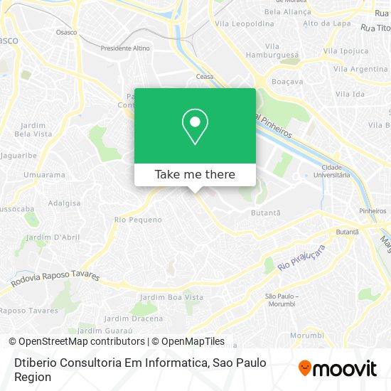 Mapa Dtiberio Consultoria Em Informatica