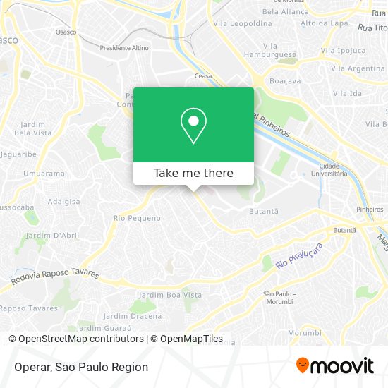 Operar map