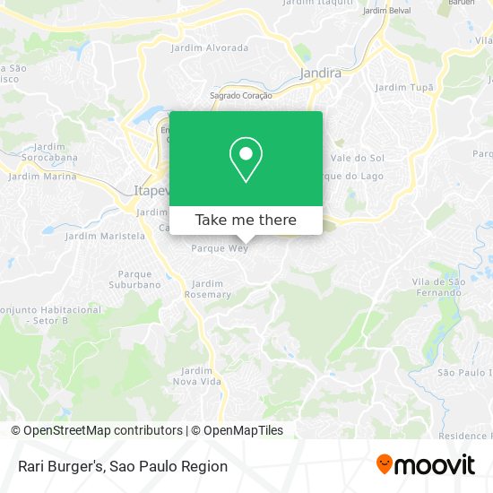 Rari Burger's map