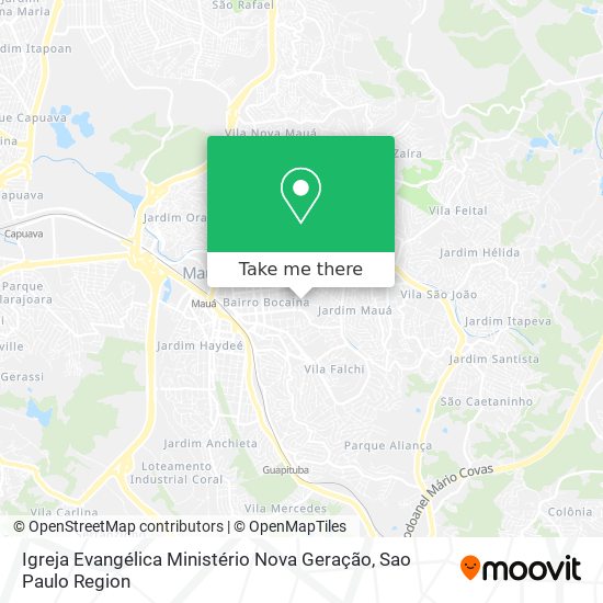 Igreja Evangélica Ministério Nova Geração map