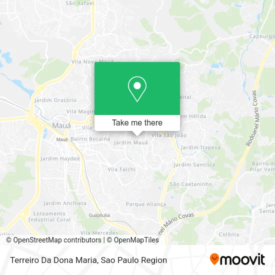 Terreiro Da Dona Maria map