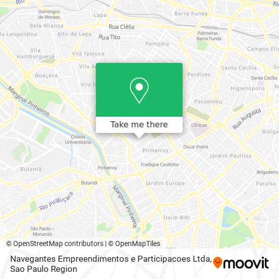 Mapa Navegantes Empreendimentos e Participacoes Ltda