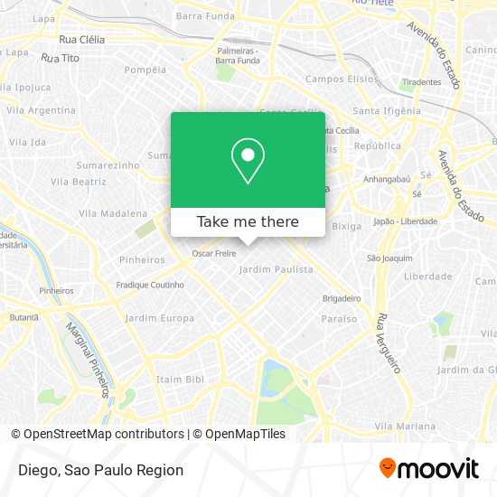 Mapa Diego