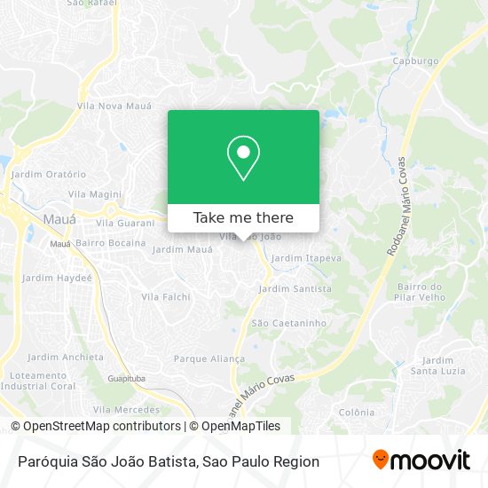 Paróquia São João Batista map