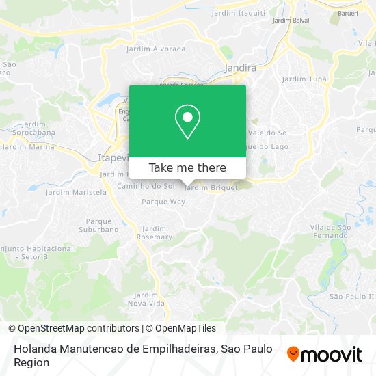 Holanda Manutencao de Empilhadeiras map