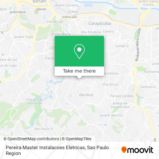 Pereira Master Instalacoes Eletricas map