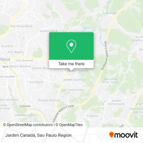 Jardim Canadá map