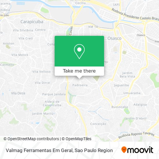 Valmag Ferramentas Em Geral map