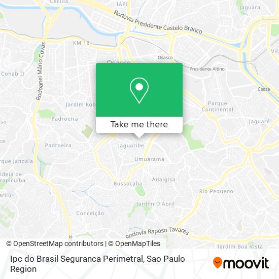 Ipc do Brasil Seguranca Perimetral map