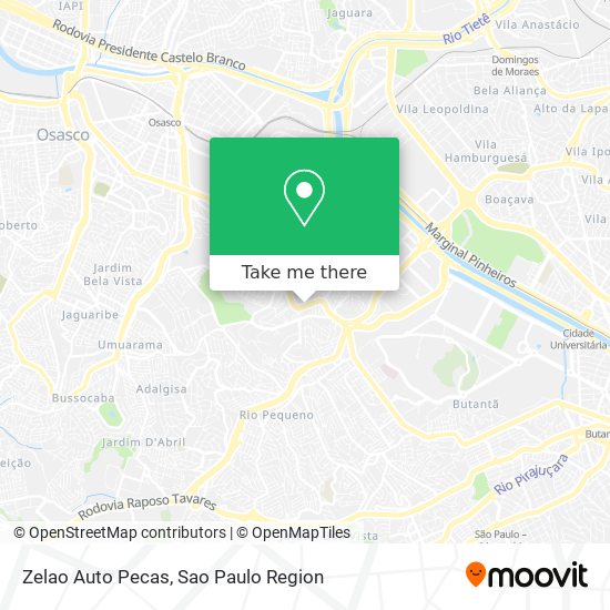 Zelao Auto Pecas map