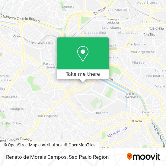 Renato de Morais Campos map