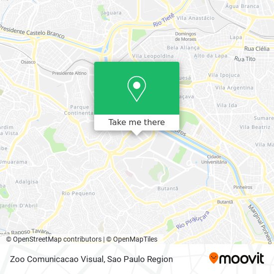 Zoo Comunicacao Visual map
