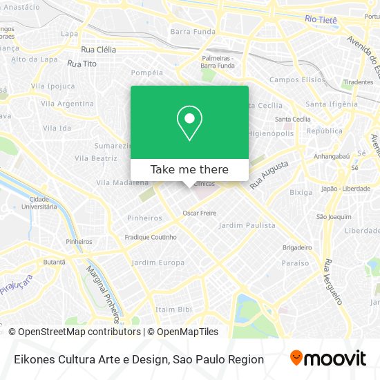 Eikones Cultura Arte e Design map