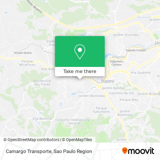 Mapa Camargo Transporte