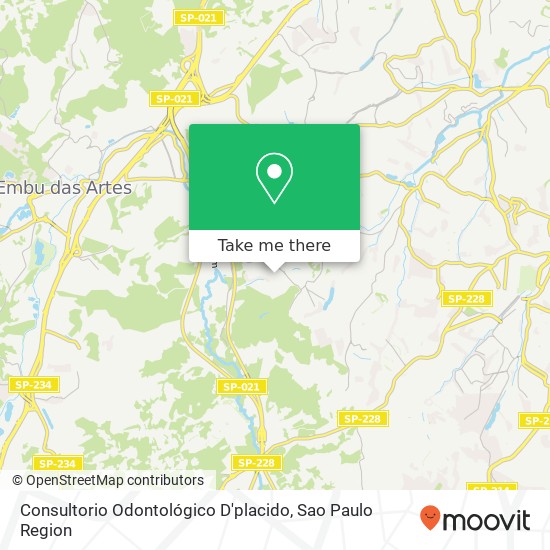 Consultorio Odontológico D'placido map