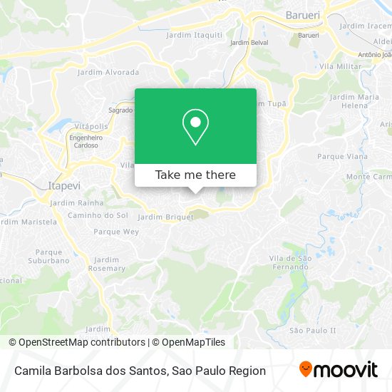 Camila Barbolsa dos Santos map