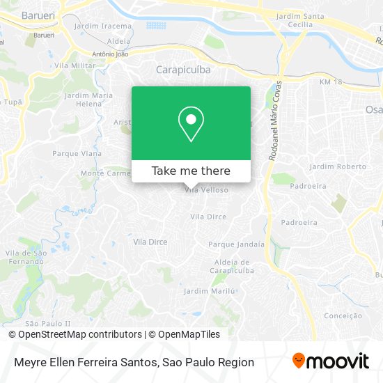 Meyre Ellen Ferreira Santos map