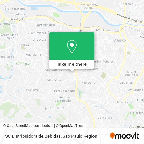 SC Distribuidora de Bebidas map