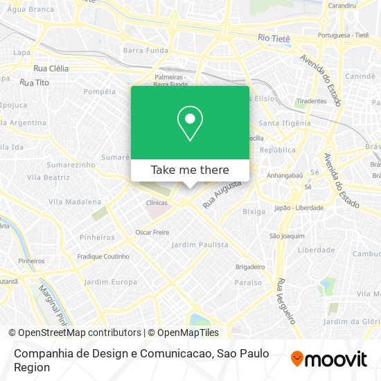 Companhia de Design e Comunicacao map