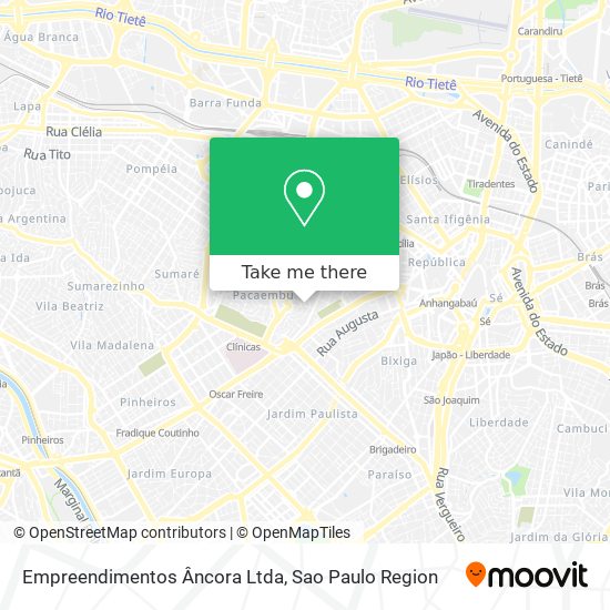 Empreendimentos Âncora Ltda map