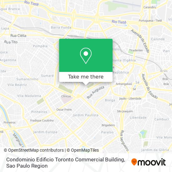 Condominio Edificio Toronto Commercial Building map