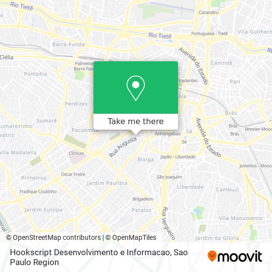 Mapa Hookscript Desenvolvimento e Informacao