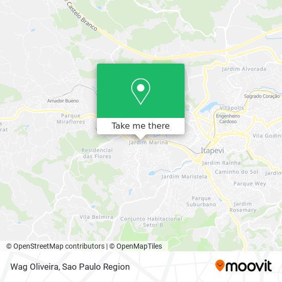 Wag Oliveira map