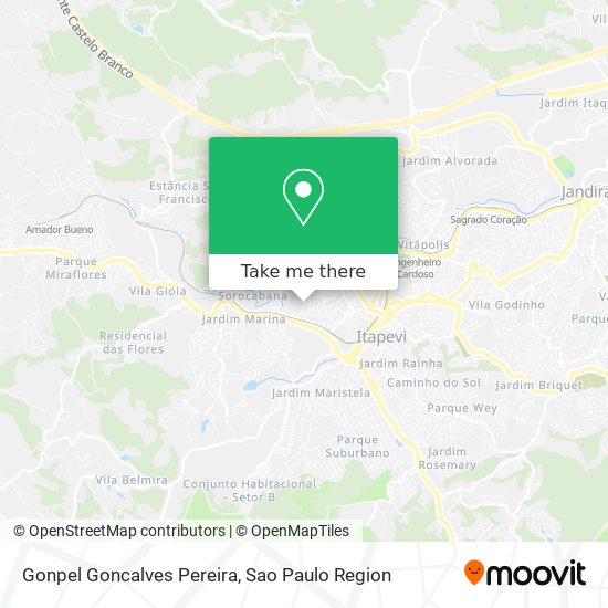 Mapa Gonpel Goncalves Pereira