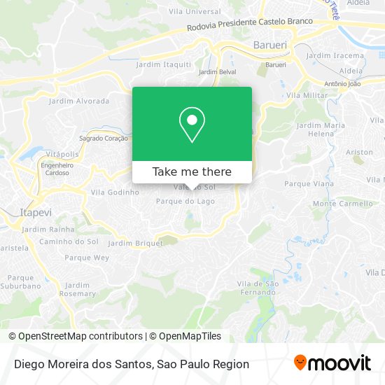 Diego Moreira dos Santos map