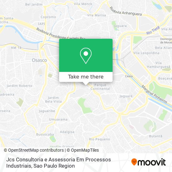 Jcs Consultoria e Assessoria Em Processos Industriais map
