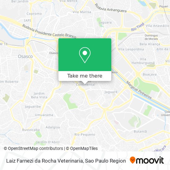 Laiz Farnezi da Rocha Veterinaria map