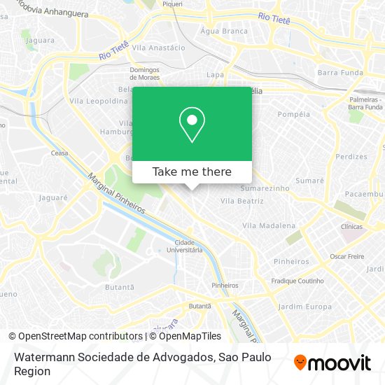 Watermann Sociedade de Advogados map