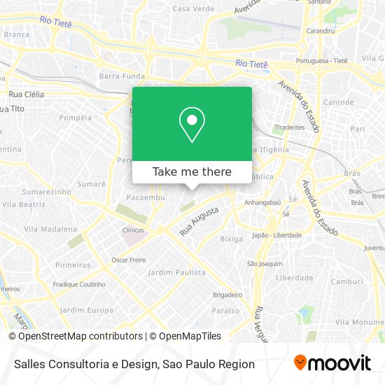 Salles Consultoria e Design map