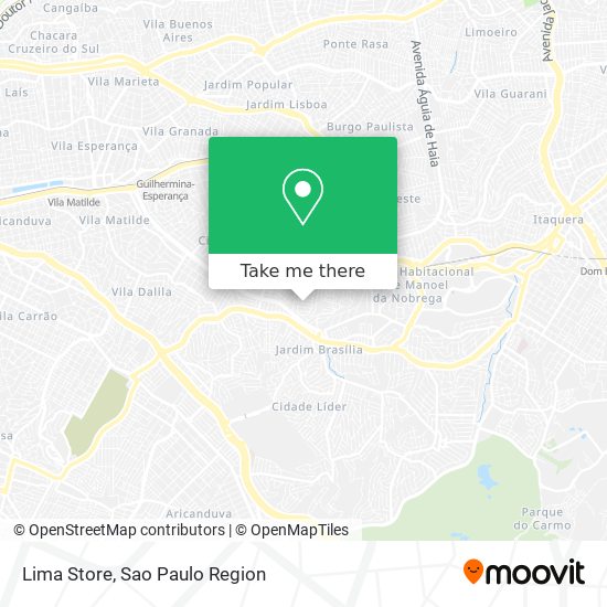 Lima Store map