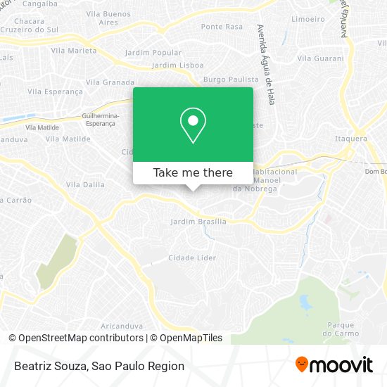 Beatriz Souza map