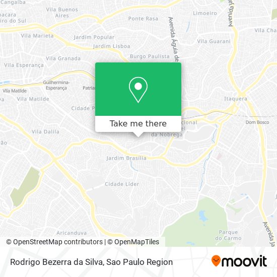 Mapa Rodrigo Bezerra da Silva
