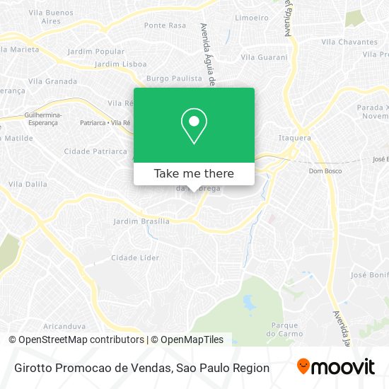 Girotto Promocao de Vendas map