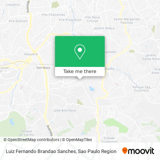 Luiz Fernando Brandao Sanches map