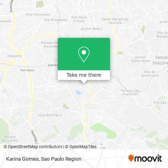 Karina Gomes map