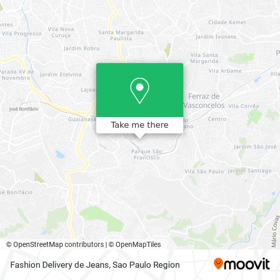 Mapa Fashion Delivery de Jeans